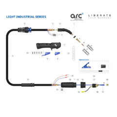 Kit Consumibles Mig Torcha Arc M1 - tienda online