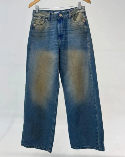 JEAN WIDE LEG ORANGE VINTAGE