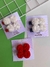 Par Hair Clips Pompom Tule