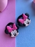 Kit Acessórios De Cabelo Temático Infantil Minnie - Cora Laços e Cia
