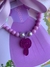 Imagem do Kit Laço De Cabelo e Colar Princesas Disney