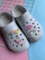 Pins Boton Para Crocs Unicórnio E Arco Íris Kit Com 04