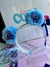 Tiara de Cabelo Pompom Lilo & Stitch - Cora Laços e Cia