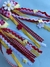 Par Laço Junino Na Presilha Tassel Flor - Cora Laços e Cia