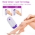 Imagem do Professional Painless Hair Removal Kit Laser Touch Epilator USB Rechargeable Women Body Face Leg Bikini Hand Shaver Hair Remover