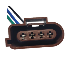 0138529 CONECTOR 4 TERMINALES SENSOR DE OXIGENO VOLKSWAGEN FOLF JETTA A4