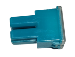 2056702 FUSIBLE DE ENCHUFE HEMBRA CUADRADO AZUL 20 AMPS FLF-S QY-178 - Autopartes electricas RAGA