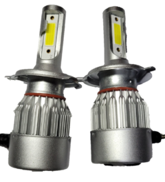 LED2CH4 FOCO DE LED , H4 , 2 CARAS DE LED , ALTA Y BAJA 12/24V