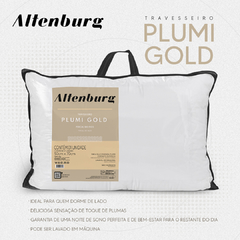 Travesseiro Plumi Gold Altenburg - 50x70cm