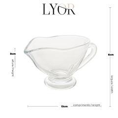 Molheira de Cristal Seul 180ml Lyor - comprar online