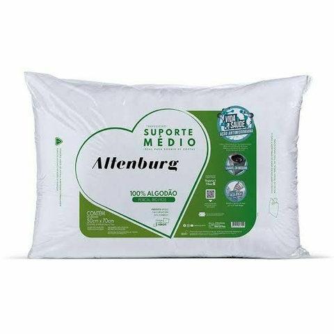 Travesseiro Altenburg Suporte Médio - 50cm x 70cm
