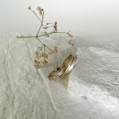 Par de Alianças Kind em Ouro 18k branco na internet