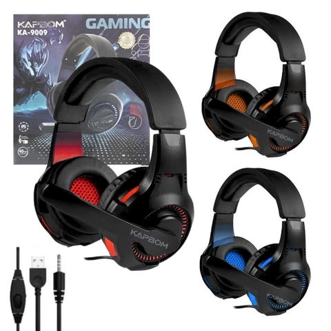 Fone Headset Gamer Kapbom KA-9009