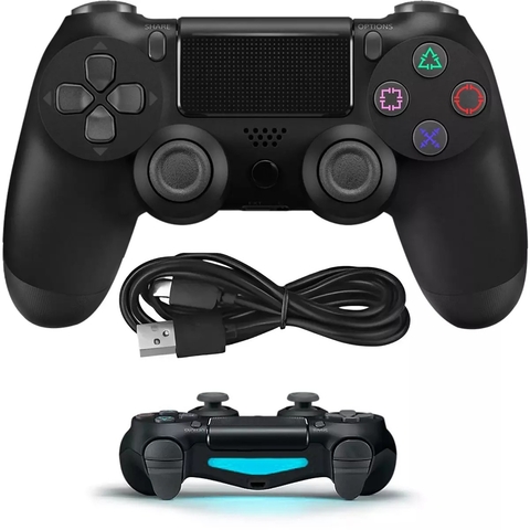 Controle Sem Fio para PS4 e PC preto