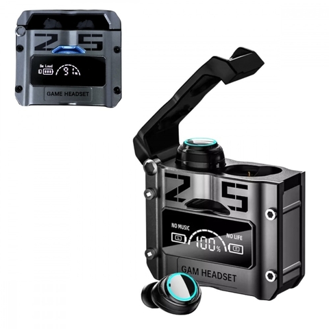 Fone de Ouvido Intra Auricular Bluetooth com Case Digital 