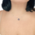 Colar Pingente Flor com Pétalas de Zircônia Azul Royal e Botão Zircônia Cristal em Prata 925 - comprar online