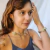 Colar Folha Martelada Banhado em Ouro 18k - comprar online