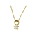 Colar Pingente Filhos Menino Menina Vazado com Coração Zircônia Cristal Banhado em Ouro 18K - Zu Strazzer Semijoias