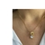 Colar Pingente Filhos Menino Menina Vazado com Coração Zircônia Cristal Banhado em Ouro 18K - loja online