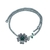 Conjunto Luxo Chocker e Brincos Cravejada de Zircõnia Cristal com Flor Central Banhado em Ródio na internet