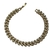 Imagem do Conjunto Chocker, Colar, Pulseira e Brincos e Anel Folhagem Dourada Banhado em Ouro 18K