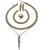 Conjunto Chocker, Colar, Pulseira e Brincos e Anel Folhagem Dourada Banhado em Ouro 18K - comprar online