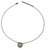 Colar com Pingente Redondo Cravejado Zircônia Cristal Banhado em Ouro 18k - comprar online