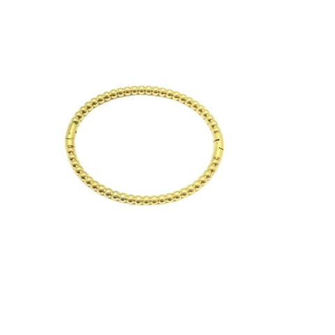 Bracelete de Bolinhas Articulado em Aço Banhado em Ouro 18K - comprar online