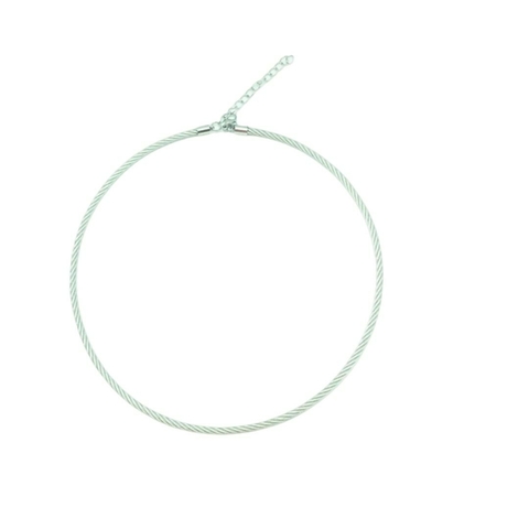 Chocker Torcida em Aço com Fecho Lagosta - comprar online