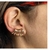 Brinco Ear Cuff 7 Linhas Banhado em Ouro18k - Zu Strazzer Semijoias
