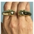 Bracelete Pantera com Olhos Zircônia Verde Banhado em Ouro 18k - Zu Strazzer Semijoias