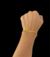 Pulseira 4mm Cadeado Banhado A Ouro 18k