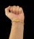 Pulseira 4mm Cadeado Banhado A Ouro 18k - comprar online
