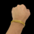 Pulseira 10mm Grumet Dupla Banhado A Ouro 18 Luxo