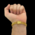 Pulseira 10mm Grumet Dupla Banhado A Ouro 18 Luxo - comprar online