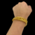 Pulseira Maciça 15mm Grumet Lacraia Banhado A Ouro 18k Luxo