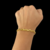 Pulseira Cadeado 6mm Banhado A Ouro 18k