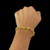 Pulseira Maciça Cadeado 10mm Banhado A Ouro 18k Luxo