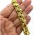 Pulseira 13mm Friso X Banhado Ouro