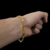 Pulseira 5mm Baiano Banhado A Ouro 18k Luxo - comprar online