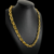 Cordao Imperador 10mm Banhado A Ouro 18k - comprar online