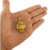 Pingente Banhado A Ouro 18k Leão Rei Coroa Cravejado - comprar online