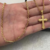 Cordão 2mm Cadeado + Pingente Cruz 100% Banhado A Ouro 18k