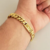 Cordao Pit Bull + Pulseira 10mm Banhado A Ouro 18k Masculino - comprar online