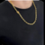 Cordão Cadeado 6mm Banhado A Ouro 18k - comprar online