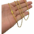Cordão 3mm Cadeado Banhado A Ouro 18k na internet