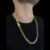 Cordão Grumet Lacraia 10mm Banhado A Ouro Luxo - comprar online