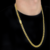Cordão Friso 8mm Masculino Banhado A Ouro 18k Luxo - comprar online