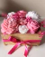 Arreglo Floral de Velas Aromáticas con Tarjeta Personalizada - tienda online