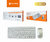 Combo Teclado + Mouse sem Fio Slim Bluetooth FR-3001M - comprar online